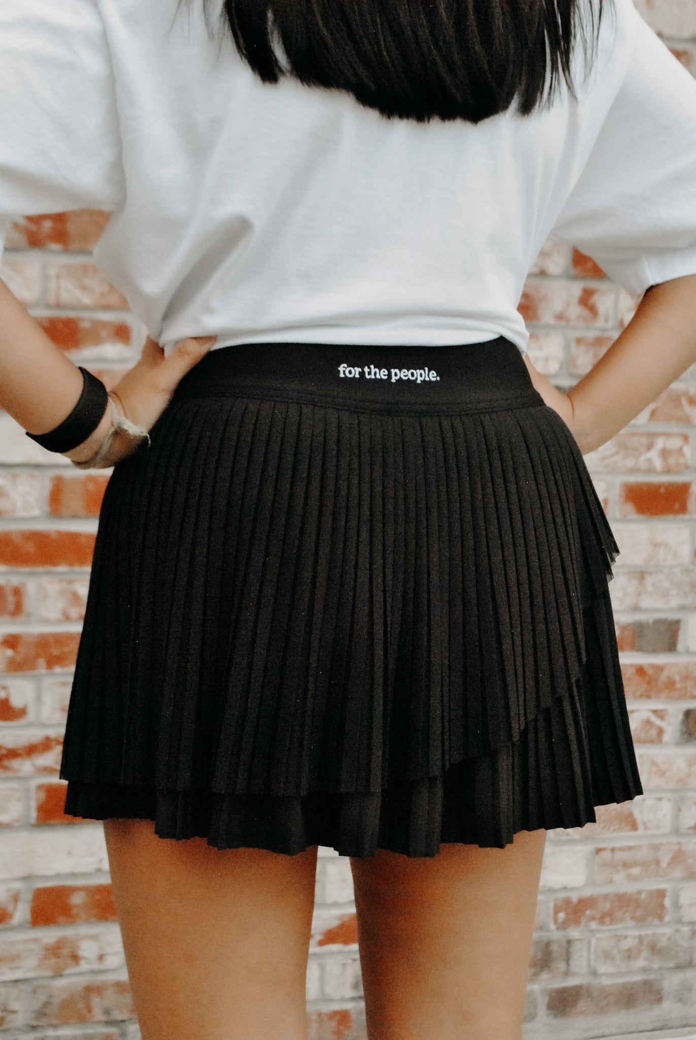 Lululemon Tiered Pleats High Rise Skirt